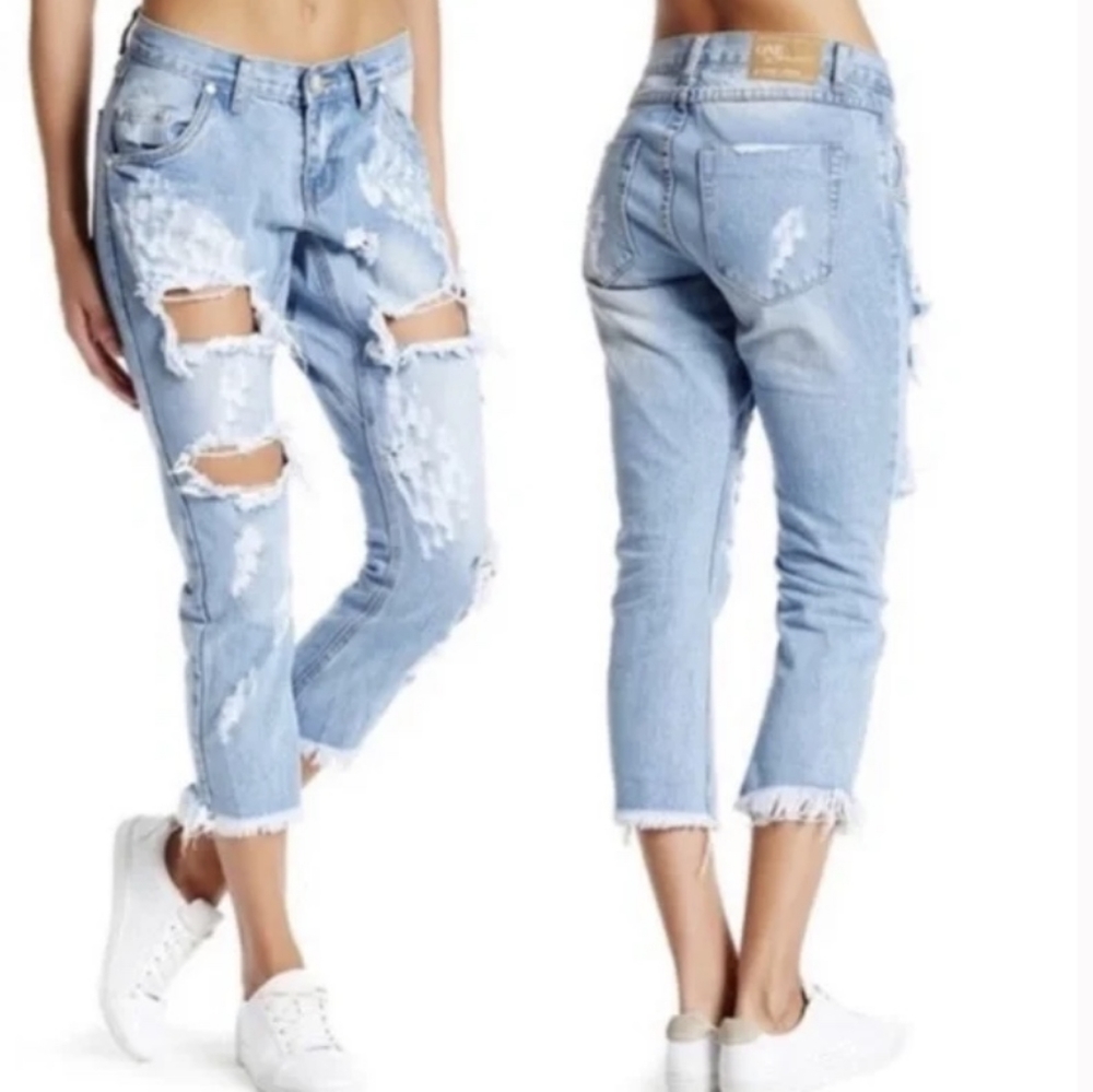 One Teaspoon Lonely Boys Jeans Size: 24.